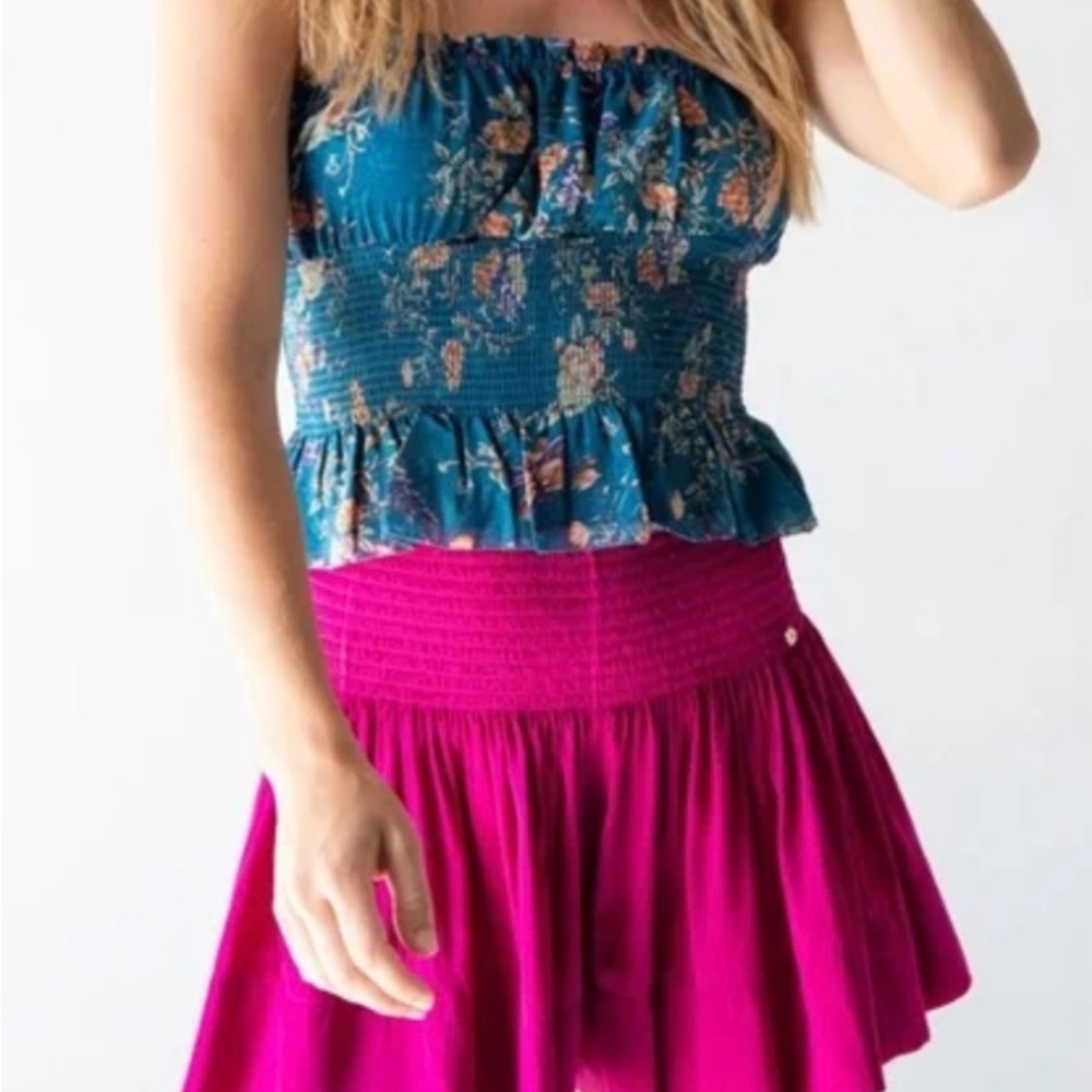 Natural Life Pink Textured Fabric